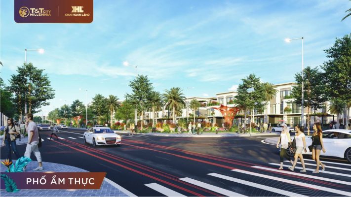phố ẩm thực tại T&T city Millennia