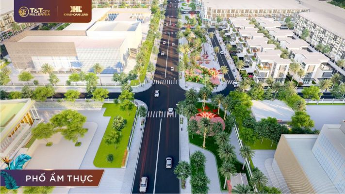 phố ẩm thực tại T&T city Millennia