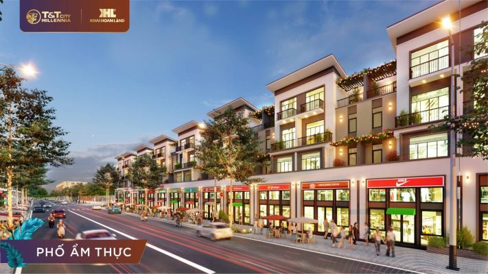 Phố ẩm thực tại T&T City Millennia