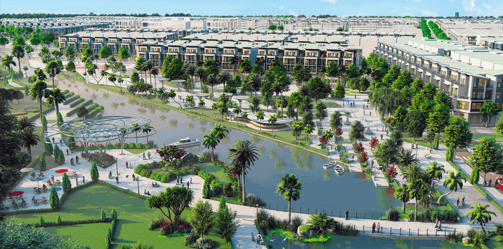 Phối cảnh công viên T&T City Millelnia