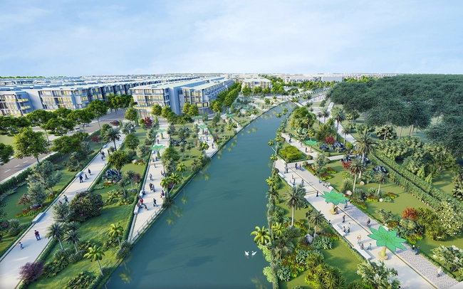 công viên ven sông T&T City Millennia