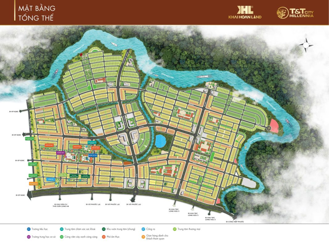mặt bằng tổng thể T&T City millennia