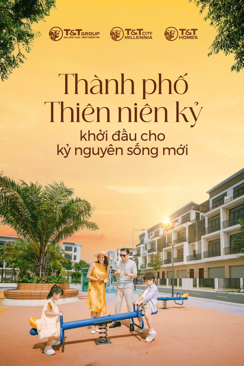 T&T CIty Millennia Thành phố thien nien ky khoi dau cho cuoc song moi